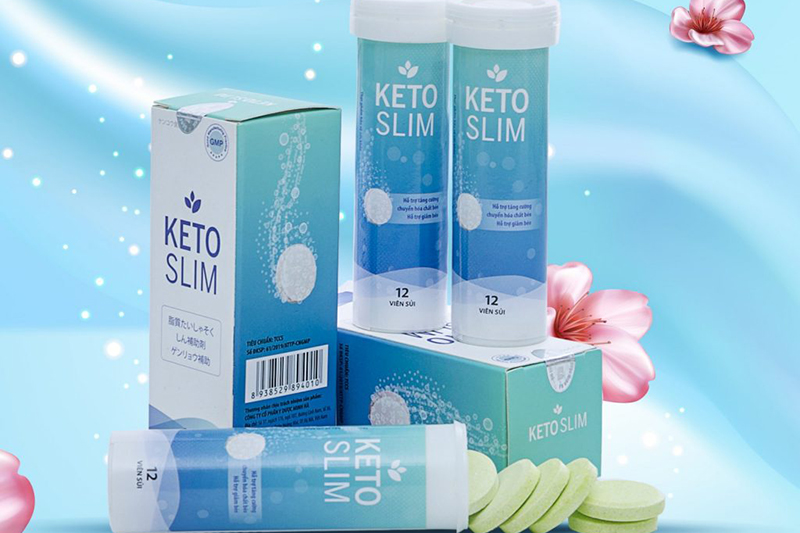 Sản phẩm viên sủi giảm cân Keto Slim