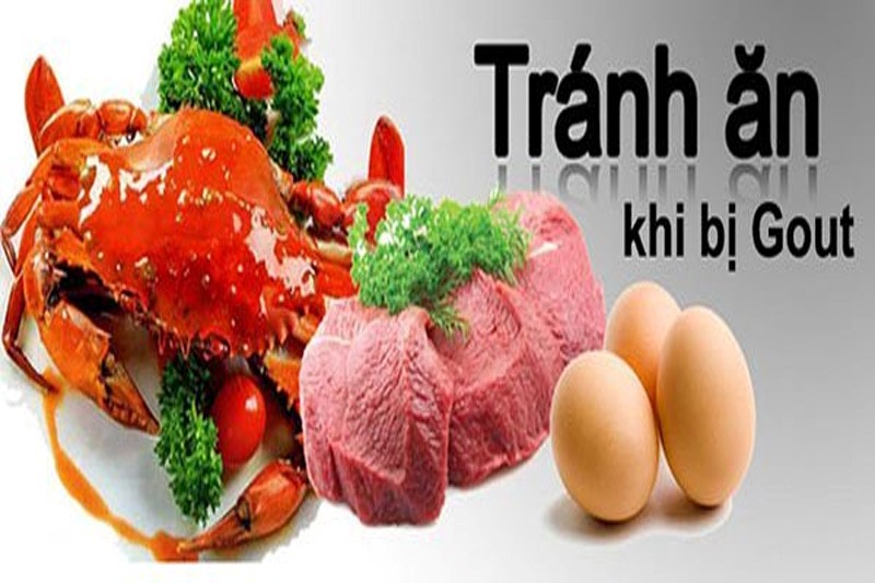 Những thực phẩm nên tránh khi mắc gout