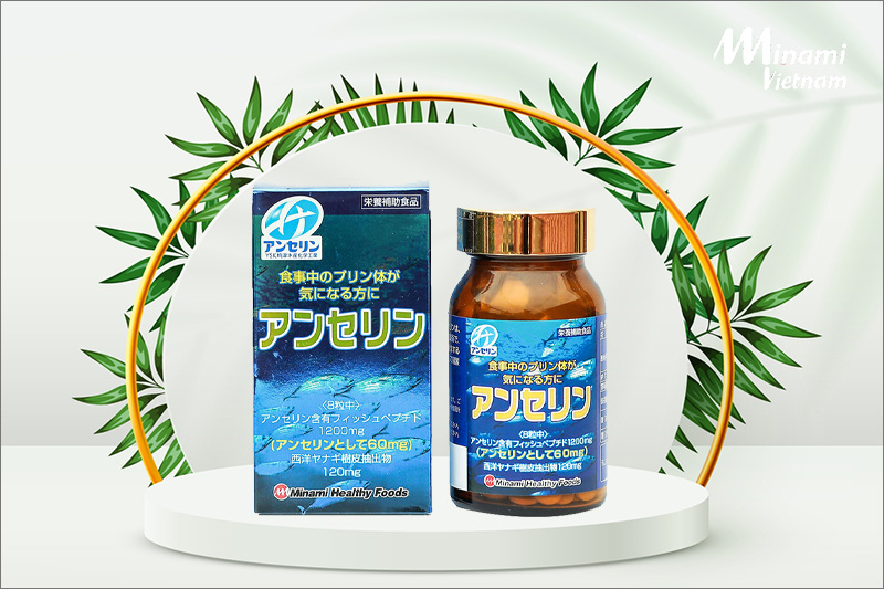 Viên uống trị gout Anserine Minami 240 viên