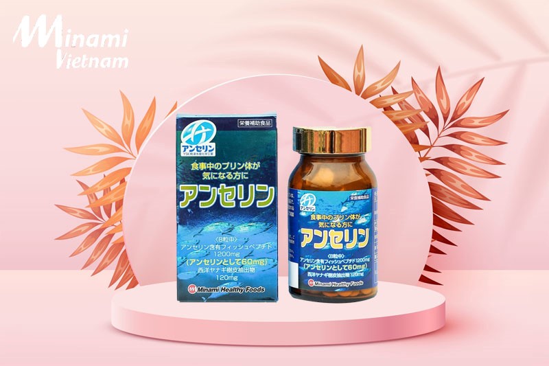 Viên uống trị gout Anserine Minami được nhiều người tin dùng