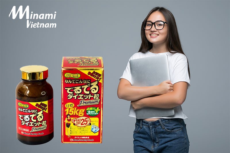 Viên uống giảm cân 15kg + 25% mỡ thừa Minami