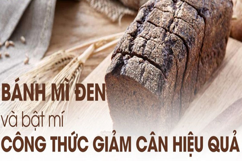 Bật mí thực đơn giảm cân với bánh mì đen của người Nhật