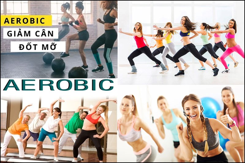 Tập Aerobic giảm cân toàn thân và mang lại sự vui vẻ, thoải mái