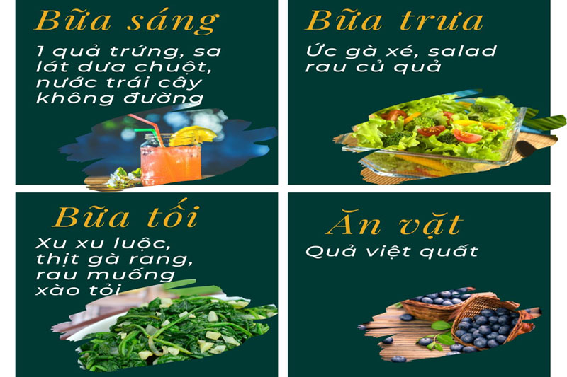 Áp dụng thực đơn không tinh bột giúp bạn giảm mỡ thừa hiệu quả