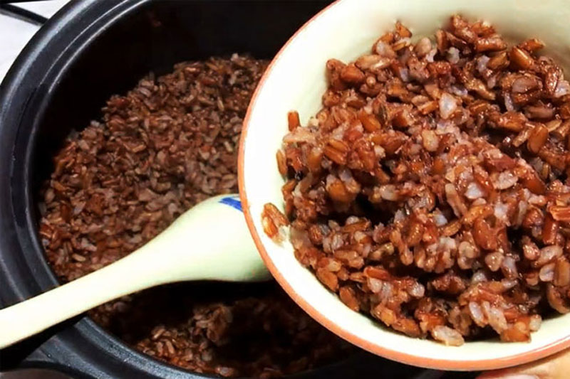 Nấu cơm gạo lứt chuẩn giúp giữ được nhiều lượng dinh dưỡng