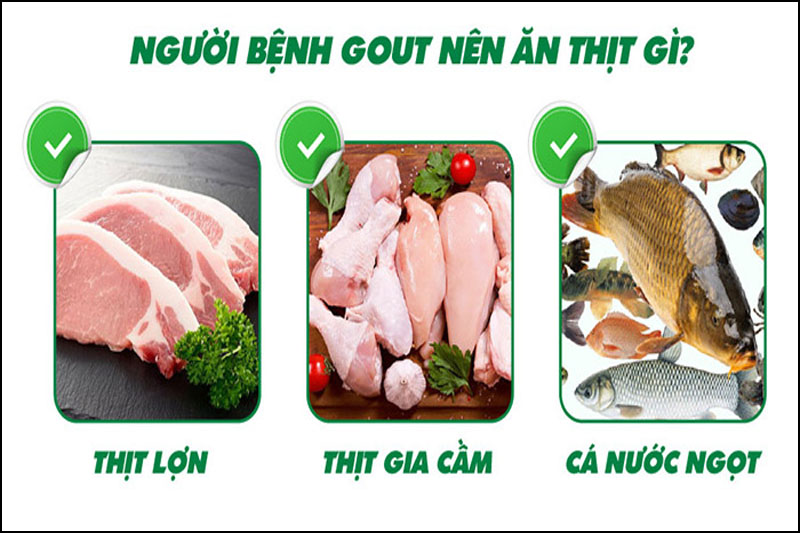 Thực phẩm bạn cần bổ sung để khỏi lo lắng bị gout có nên ăn thịt bò