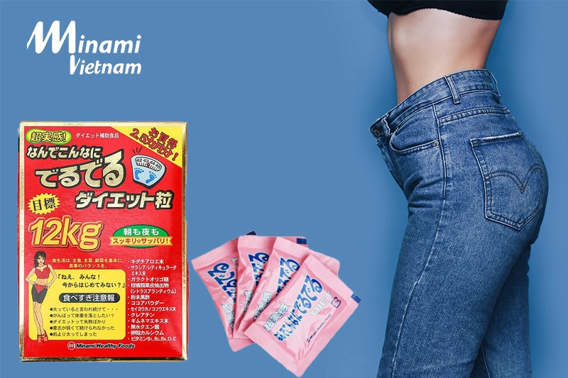 Sản phẩm hỗ trợ giảm cân toàn thân - Viên uống giảm cân 12kg Minami