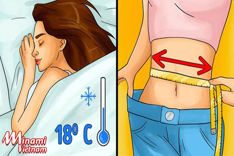 Hạ thấp nhiệt độ xuống 18-19 độ C là cách tiêu thụ Calo khi ngủ ít người biết đến