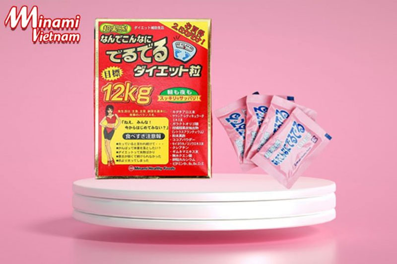Viên uống giảm cân Minami 12kg thương hiệu Nhật Bản