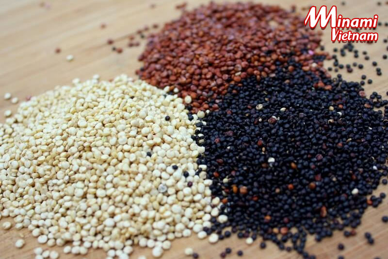 Hạt quinoa giảm cân có ba loại phổ biến