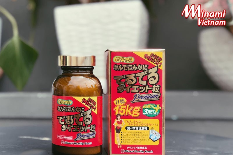 Viên uống giảm cân Minami 15kg hỗ trợ giảm cân