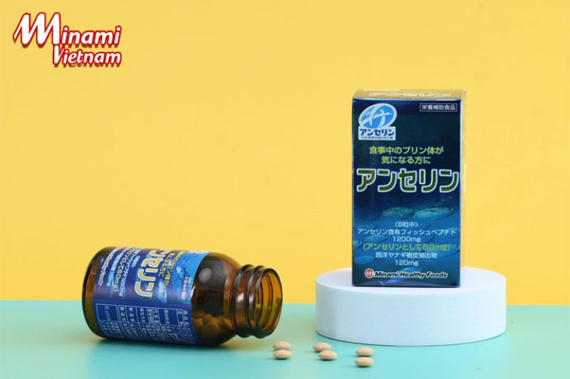 Viên trị gout Anserine Minami nổi tiếng Nhật Bản