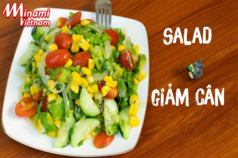 Loại bỏ mỡ dư thừa nhờ salad giảm cân siêu tốc thơm ngon