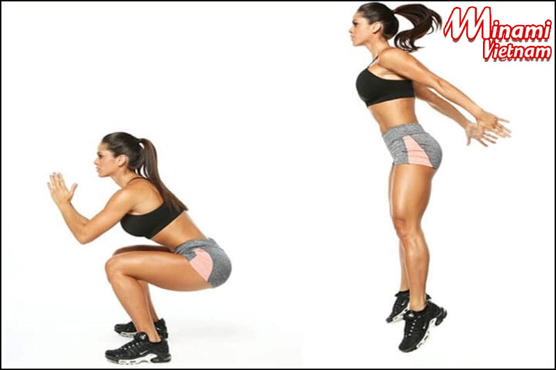 Jumps Squat là bài tập thể dục Squat biến thể