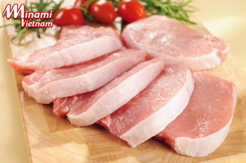 Thịt thăn lợn là phần nạc nhất của con lợn, có chứa hàm lượng Protein cao