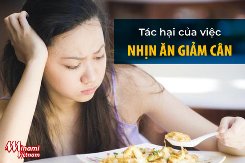 [CẢNH BÁO] Tác hại nguy hiểm của việc nhịn ăn giảm cân