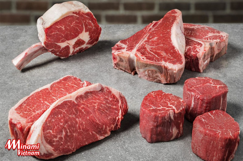 Thịt bò là thực phẩm giàu Protein cho người giảm cân rất tốt trong việc đốt mỡ