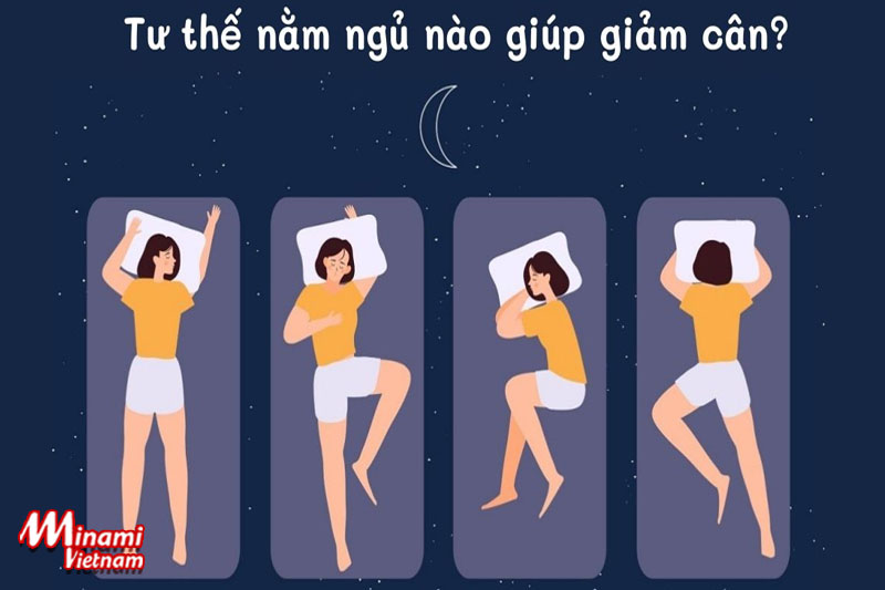Giới thiệu tư thế nằm ngủ giúp giảm cân độc lạ ít người biết