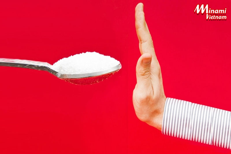 Tránh sử dụng đường trong thực đơn giảm béo tại nhà