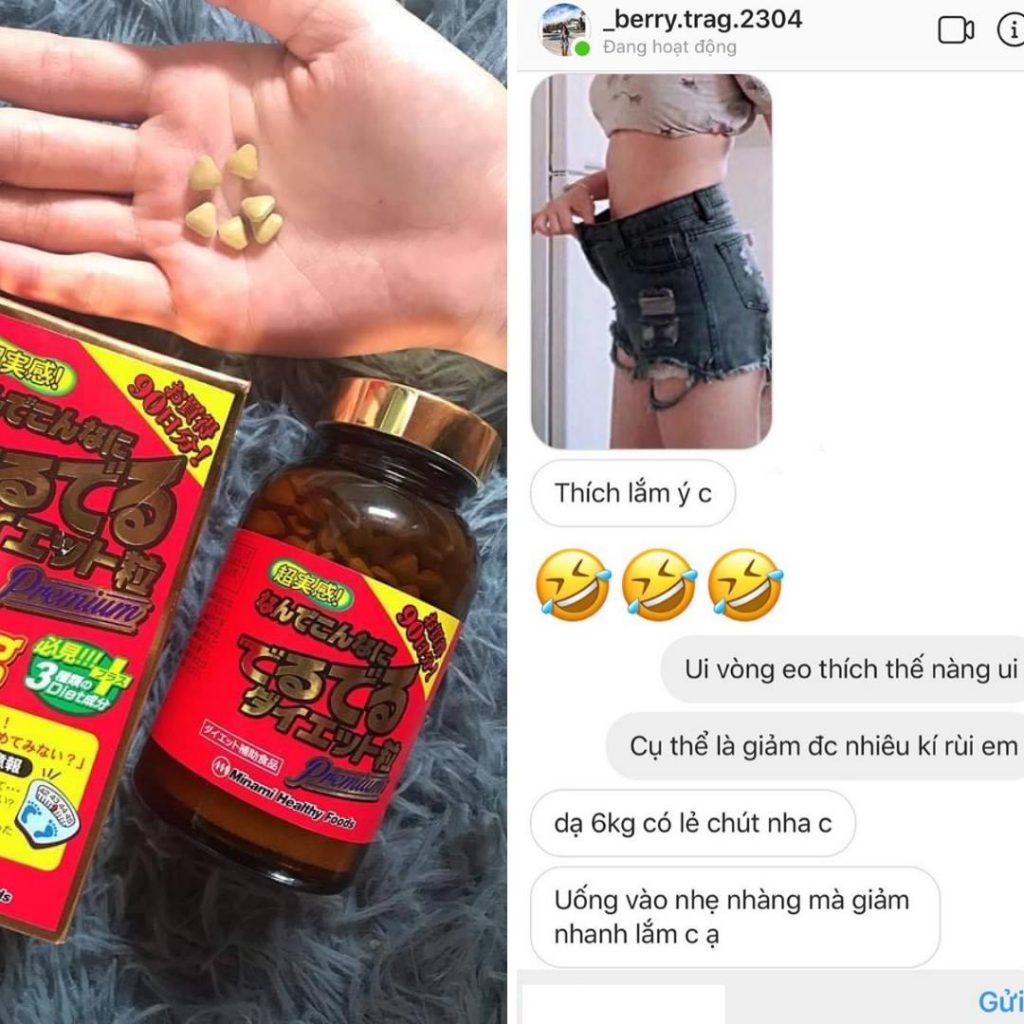 Phản hồi tích cực về viên giảm cân 15kg Minami