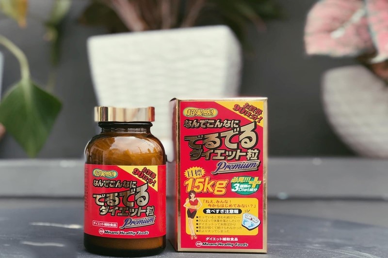 Viên uống giảm cân Minami của hãng thực phẩm chức năng nổi tiếng Nhật Bản