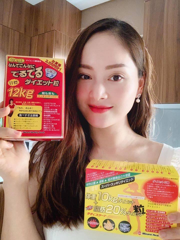 Diễn viên Lan Phương rất tin tưởng vào các dòng giảm cân của Minami