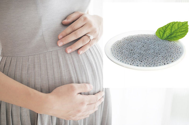 Phụ nữ đang mang thai cần thận trọng khi sử dụng hạt chia