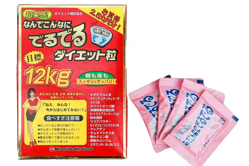 Sản phẩm thuốc hỗ trợ giảm cân minami 12kg Nhật Bản