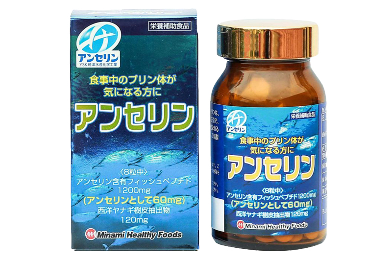 Viên uống trị gout Anserine Minami có công dụng hiệu quả trong việc điều trị bệnh gout
