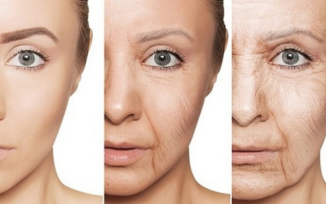 Làn da sẽ xuất hiện dấu hiệu lão hóa khi tuổi tác tăng