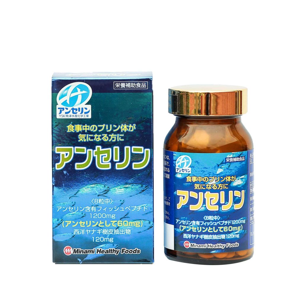 Viên uống hỗ trợ điều trị Gout Anserine Minami